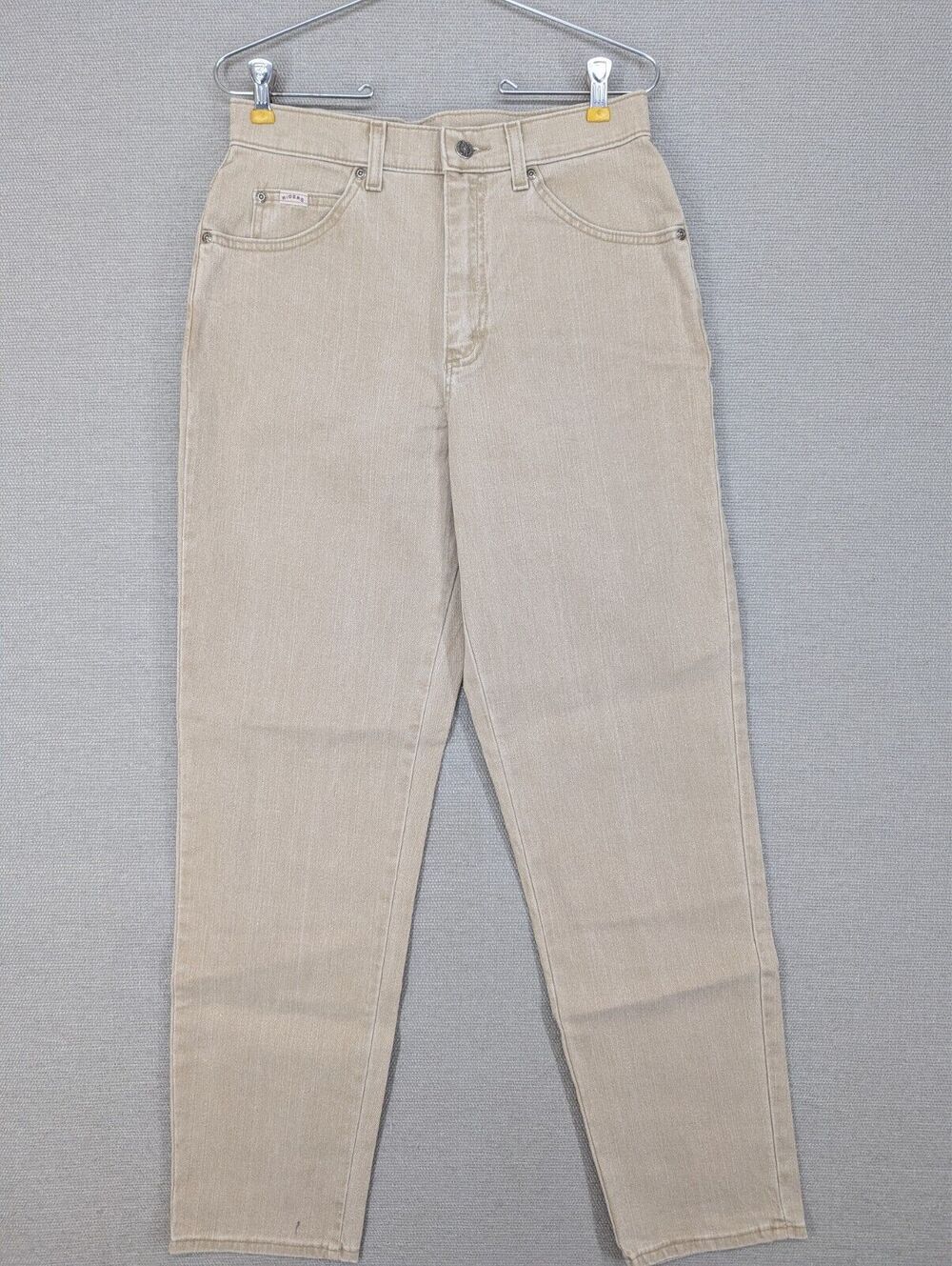 Riders Tan Jeans Size 8 Med Vintage High Waisted Mom Jeans -0325G189T